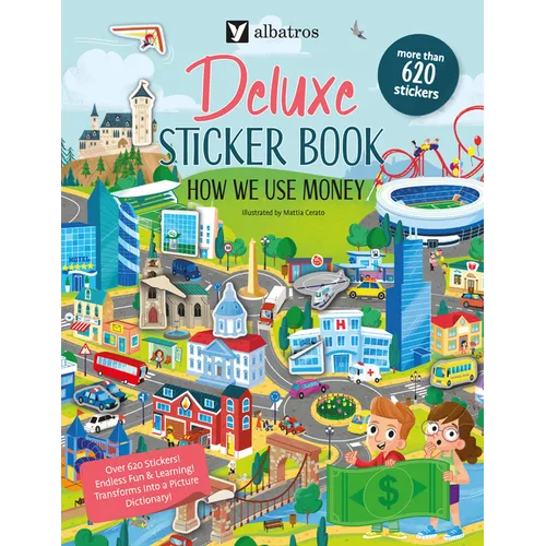 Deluxe Sticker Book: How We Use Money
