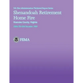 Shenandoah Retirement Home Fire, Roanoke County, Virginia