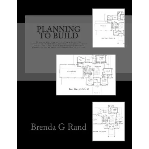 Planning to Build: If you're planning on building a home, the information in this book will make the process much easier for you. You'll