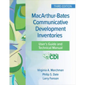Macarthur-Bates Communicative Development Inventories User's Guide and Technical Manual