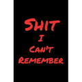 Shit I Can't Remember