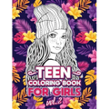 Teen Coloring Books for Girls: Fun activity book for Older Girls ages 12-14, Teenagers; Detailed Design, Zendoodle, Creative Arts, Relaxing ad Stress