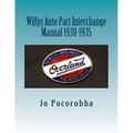 Willys Auto Part Interchange Manual 1930-1935