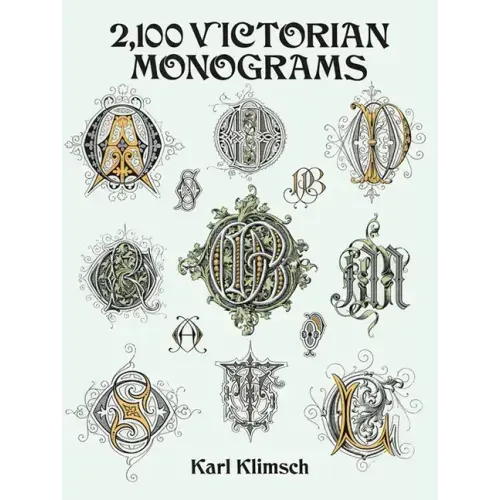 2,100 Victorian Monograms