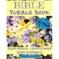 Bible Puzzle Book: 100+ Activities For Christians Word Search, Scrambles, Cryptograms