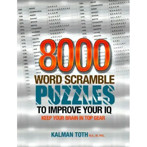 8000 Word Scramble Puzzles to Improve Your IQ