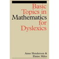 Basic Topics in Mathematics for Dyslexia