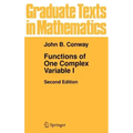 Functions of One Complex Variable I