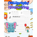 Calligraphy Handwriting: handwriting tracing workbook-handwriting practice paper for kids-handwriting practice sheets