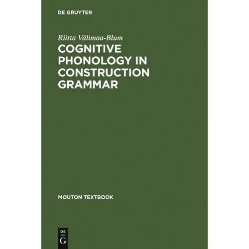 Cognitive Phonology in Construction Grammar