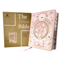 The Jesus Bible Artist Edition, Esv, (with Thumb Tabs to Help Locate the Books of the Bible), Leathersoft, Peach Floral, Thumb Indexed