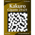 Kakuro Gigante 21x21 - Volumen 9 - 153 Puzzles