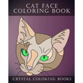 Cat Face Coloring Book: 30 Easy Line Drawing Cat Face Coloring Pages.