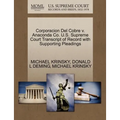 Corporacion del Cobre V. Anaconda Co. U.S. Supreme Court Transcript of Record with Supporting Pleadings