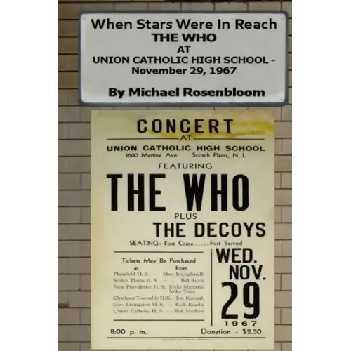 When Stars Were In Reach: The Who at Union Catholic High School - November 29, 1967 (Black and White Version)