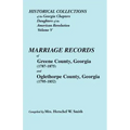 Historical Collections of the Georgia Chapters Daughters of the American Revolution. Vol. 5: Marriages of Greene County, Georgia (1787-1875) and Oglet
