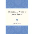 Biblical Words for Time