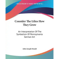 Consider The Lilies How They Grow: An Interpretation Of The Symbolism Of Pennsylvania German Art