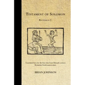 The Testament of Solomon: Recension C
