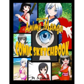 Blank Anime Manga Comic Sketchbook