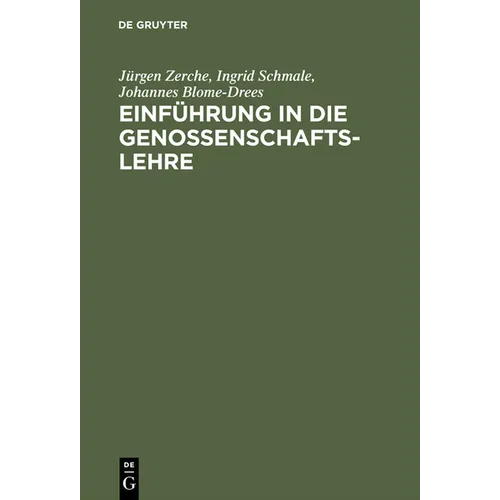 Einführung in die Genossenschaftslehre