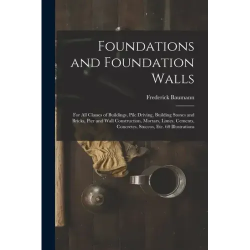 Foundations and Foundation Walls: For All Classes of Buildings, Pile Driving, Building Stones and Bricks, Pier and Wall Construction, Mortars, Limes,