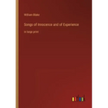 Songs of Innocence and of Experience: in large print