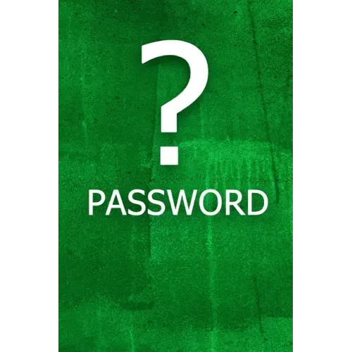 ? Password: The perfect book to keep all your password information together and secure with alphabetical tabs.