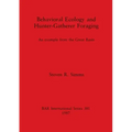 Behavioral Ecology and Hunter-Gatherer Foraging: An example from the Great Basin