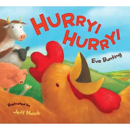 Hurry! Hurry! Board Book: An Easter and Springtime Book for Kids