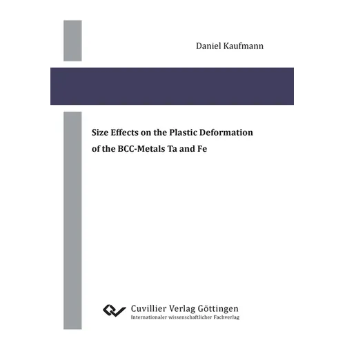 Size Effects on the Plastic Deformation of the BCC-Metals Ta and Fe
