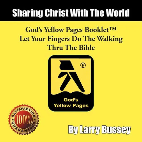 God's Yellow Pages Booklet: Let Your Fingers Do The Walking Thru The Bible