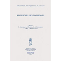 Recherches Levinassiennes