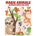 Magic Animals Activity Book for Kids: Jumbo Stocking Stuffer of Coloring, ABC Tracing, Dot-To-Dot, Mazes and Word Search for Toddlers, Preschoolers an