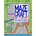 MAZECRAFT for kids 160 pages of mazes: Offline activity books for unplugged fun and spatial skill development