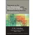 Statement on the True Relationship of the Philosophy of Nature to the Revised Fichtean Doctrine: An Elucidation of the Former