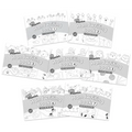 Jolly Phonics Handwriting Books Complete Set (1-7): In Print Letters (American English Edition)