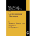 General Semantics and Contemporary Thomism