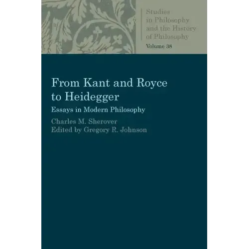 From Kant and Royce to Heidegger