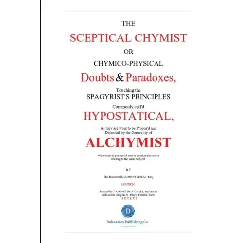 The Skeptical Chymist
