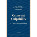 Crime and Culpability: A Theory of Criminal Law