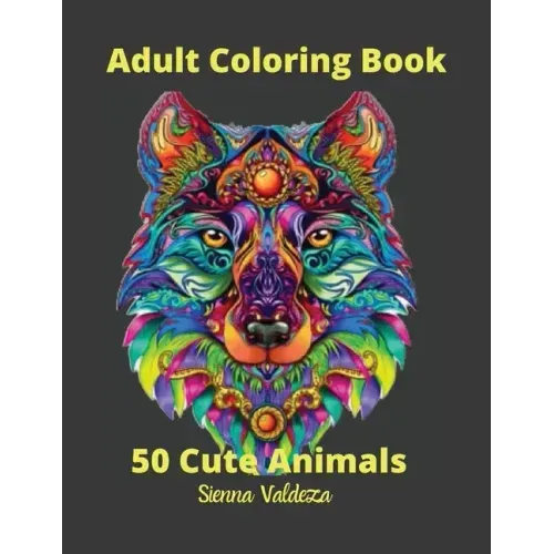 Adult coloring book
