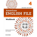 American English File Second Edition: Level 4 Workbook: With Ichecker [With CD (Audio)]