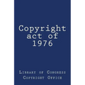Copyright act of 1976
