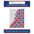 Color and Create: Patchwork Quilt Designs Coloring Book: 50 Designs to help release your creative side