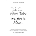 You Can Grow Taller: ... and here is how ...