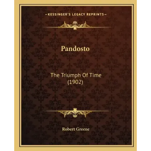 Pandosto: The Triumph Of Time (1902)