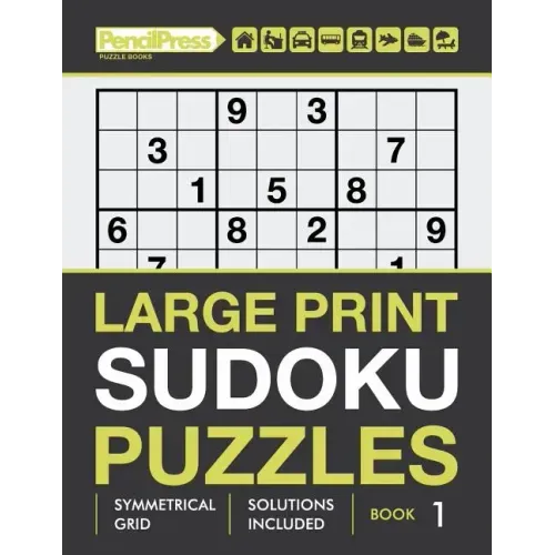 Large Print Sudoku Puzzles Book 1