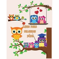 Libro para colorear búho: Lindos diseños de búhos para colorear para niñas, niños y niños de todas las edades