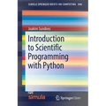 Introduction to Scientific Programming with Python